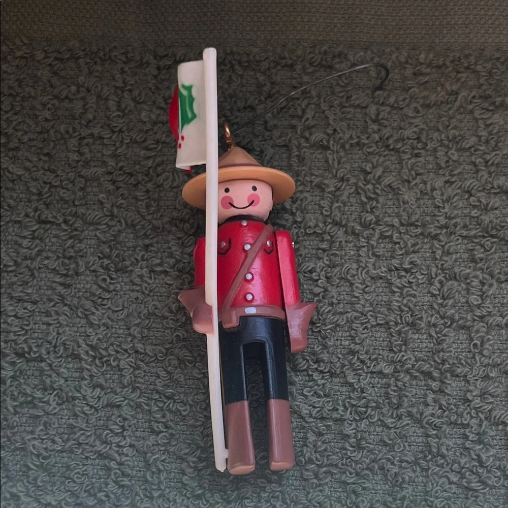 Hallmark 1997 Clothespin Soldier - Keepsake Ornament Canadian Mountie